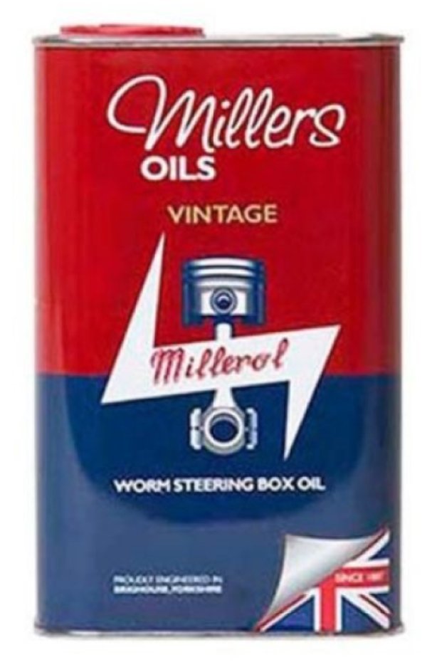 Millers Vintage Worm steering Box Oil, 1 Litre