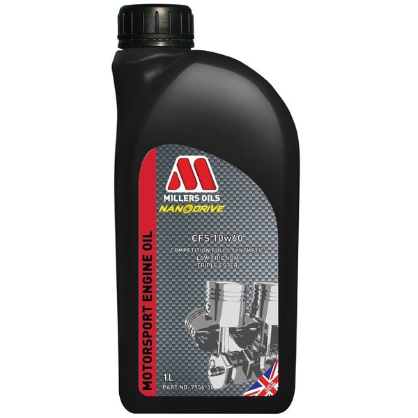 Millers CFS 10W60 Fully Synthetic Nanodrive Engine Oil 1 Litre