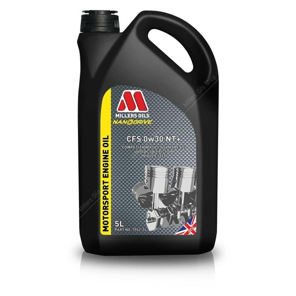 Millers CFS 0W30 NT+ Fully Synthetic Nanodrive Engine Oil 5 Litres