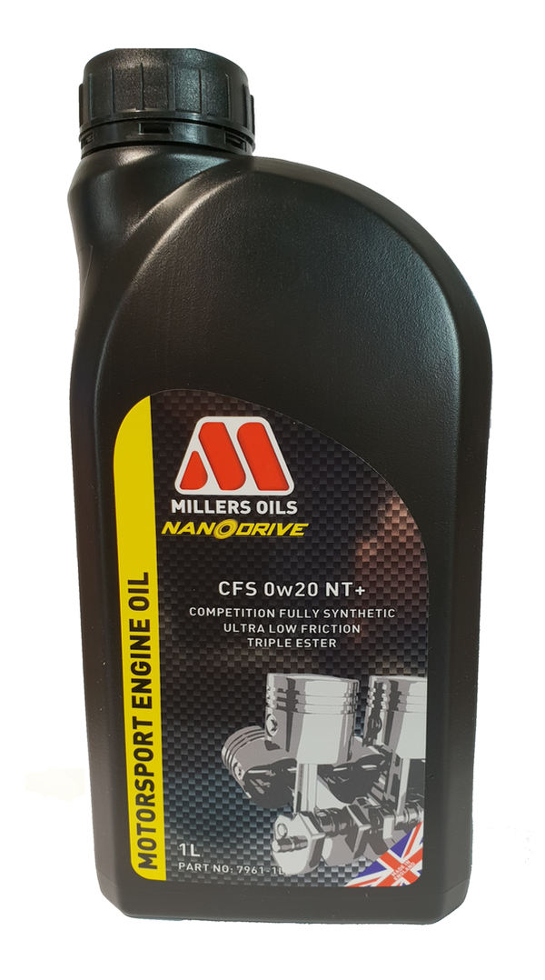Millers CFS 0W20 NT+ Fully Synthetic Nanodrive Engine Oil  1 Litre