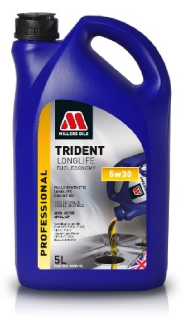 Millers Oils Trident Longlife Fuel Economy 5W30 Engine Oil, 5L