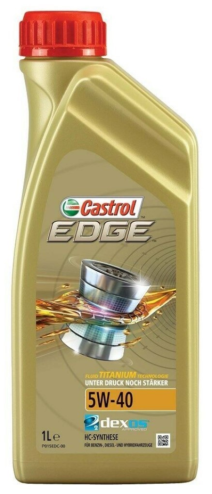 Castrol EDGE TITANIUM 5W-40 FST Synthetic Engine Oil 5W40, 1 Litre