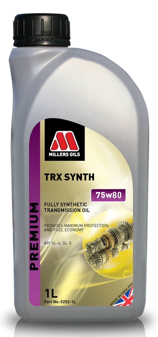 Millers Oils TRX Synth GL5 Manual Transmission Oil, 75w80 Fully Synthetic 1 Litre