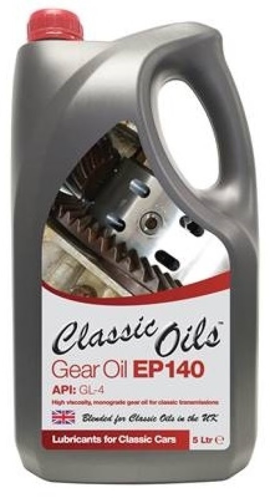 Classic Oils EP140 GL4 Gear Oil 5 Litres