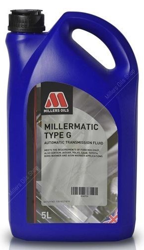 Millers Oils Millermatic Type G Automatic Transmission Fluid, M2C33G/F, 5 Litre