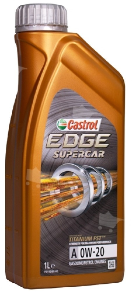 Castrol EDGE TITANIUM FST 0W-20 Supercar Synthetic Engine Oil, 1 Litre