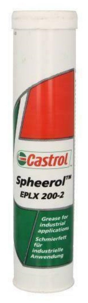 Castrol Spheerol EPLX 200-2 NLGI2 Plain or Roller Bearing Grease Cartridge, 400g…
