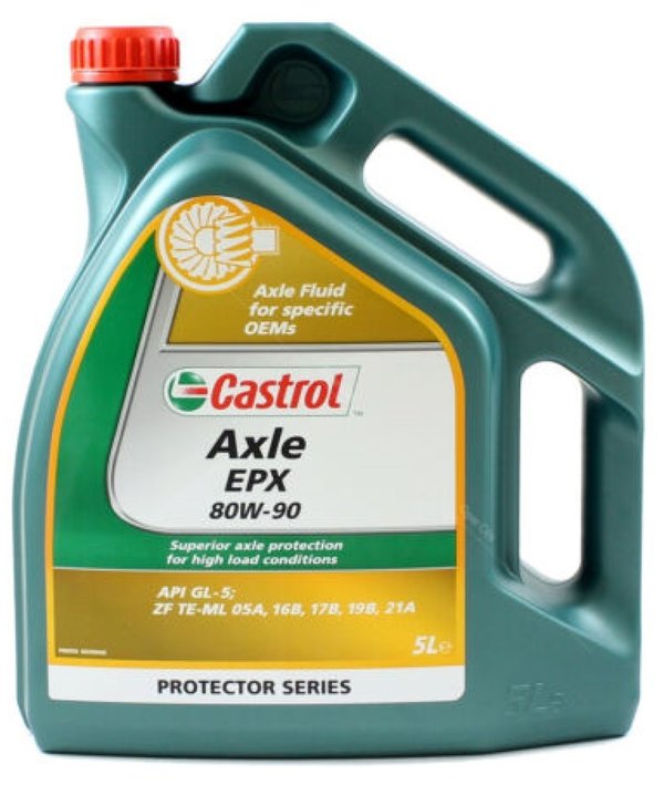 Castrol Axle EPX 80W-90 GL5 Mineral Axle Gear Oil, 5 Litres
