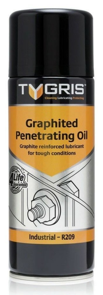 Tygris Graphited Penetrating Oil aerosol R209, 400ml