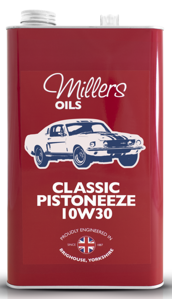 Millers Oil Classic Pistoneeze 10w30 Mineral Engine Oil, 5 Litres