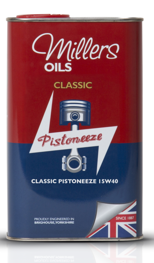 Millers Oil Classic Pistoneeze 15w40 Mineral Engine Oil, 1 Litre
