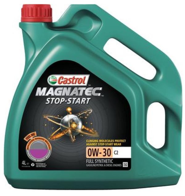 Castrol Magnatec Stop-Start 0w30 C2 Fully Synthetic Engine Oil, 4 Litres