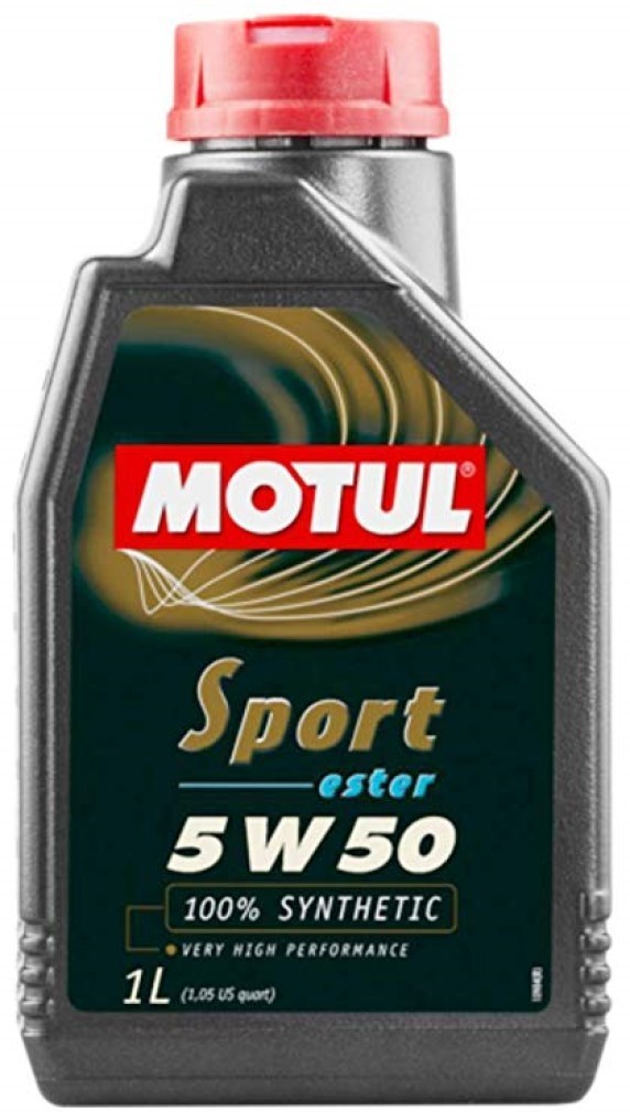 Motul Sport 5W50 Fully Synthetic Ester Engine Oil, 1 Litre