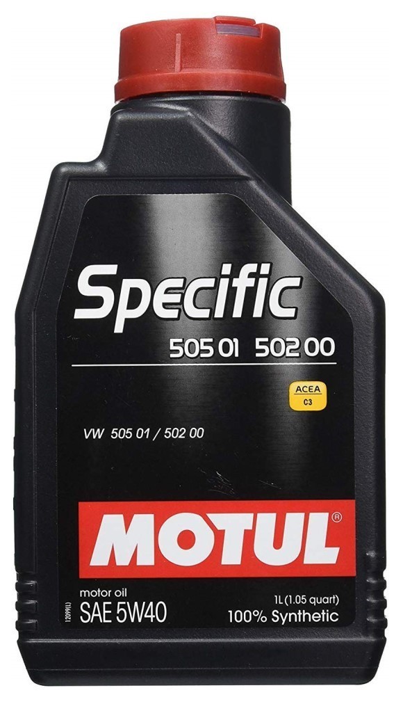 Motul Specific 505 01, 502 00 5W40 C3 Synthetic Engine Oil, WSSM2C917A, 1 Litre