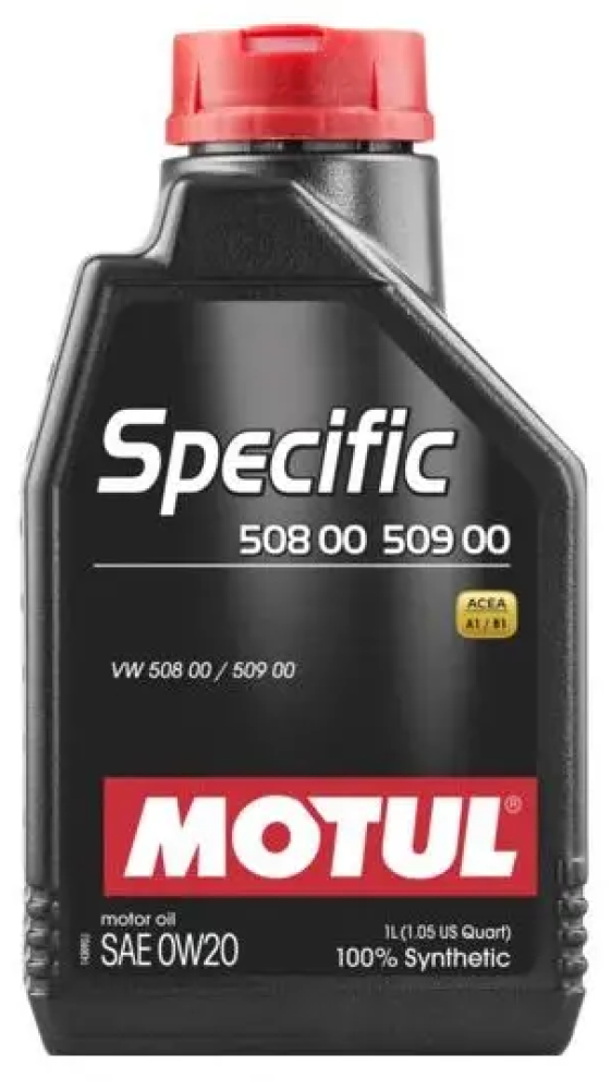 Motul Specific 508 00 509 00 0W20 A1/B1 Fully Synthetic Engine Oil, 1 Litre