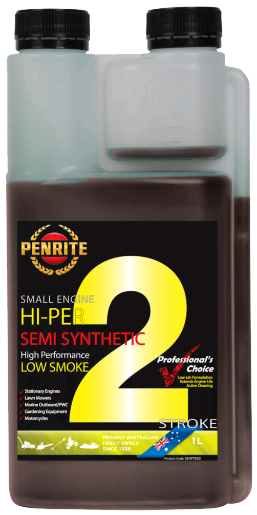 Penrite Hi-Per Semi-Synthetic 2-Stroke Oil, 1 Litre
