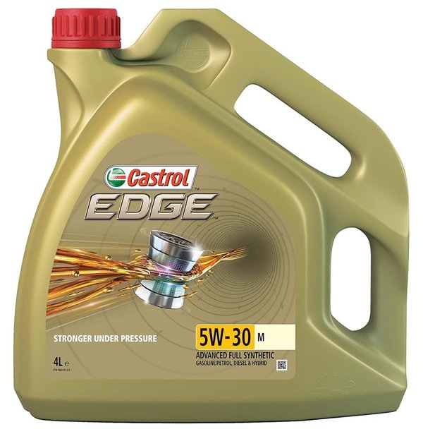 Castrol Edge 5W30 M C3 Fully Synthetic Car Engine Oil, LL04, 4 Litres