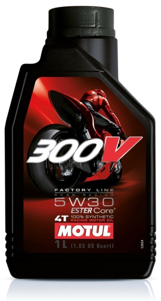 Motul 300V Factory Line 5W30 Ester Fully Synthetic Engine Oil, Road Racing, 1 Litre