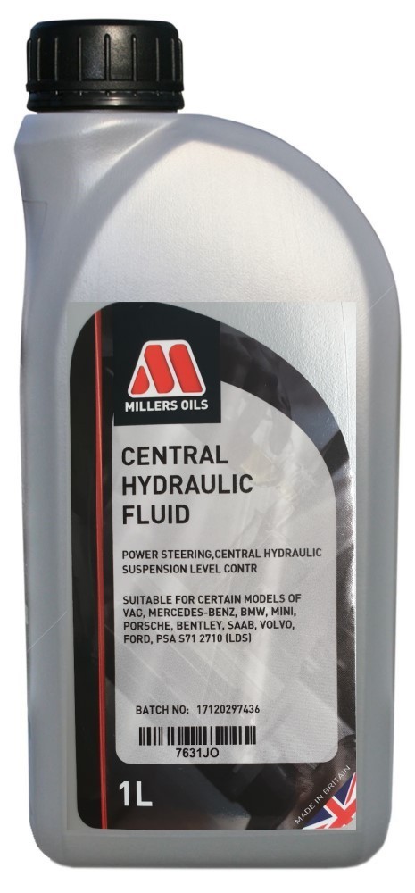 Millers Oils Central Hydraulic Fluid CHF, Power Steering, Suspension Level, 1 Litre