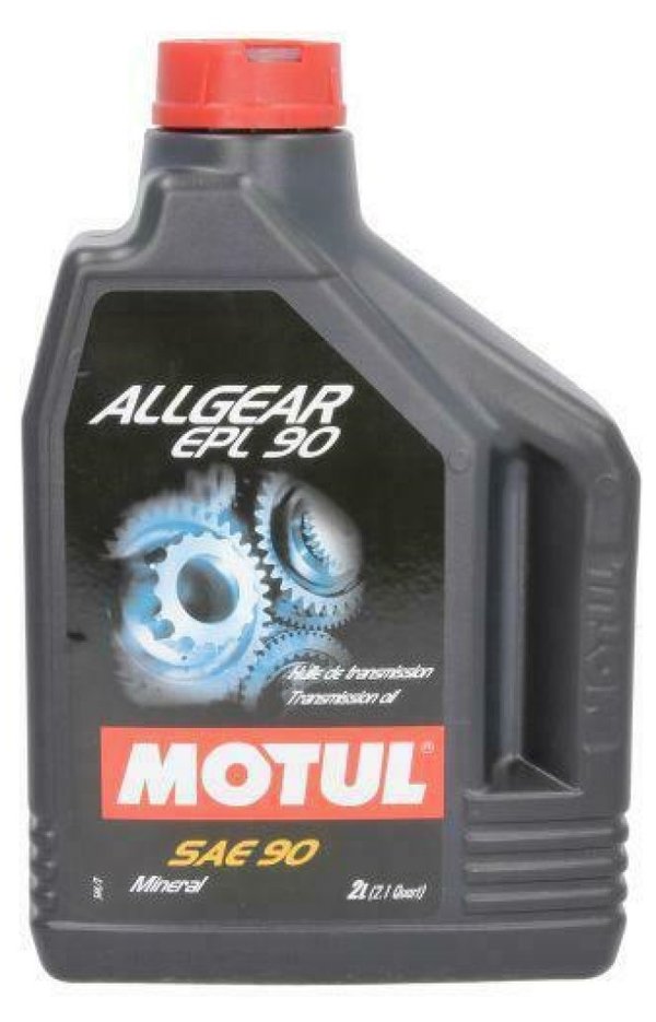 Motul Allgear EPL 90 Mineral SAE 90 EP GL4 Gear Oil, 2 Litres