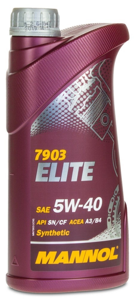 Mannol Elite 5W40 A3 B4 Fully Synthetic Ester Engine Oil, 505.00 229.5 LL01, 1 Litre