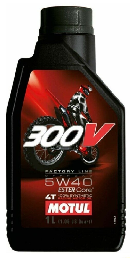 Motul 300V Factory Line 5W40 Ester Fully Synthetic Engine Oil, Off Road, 1 Litre