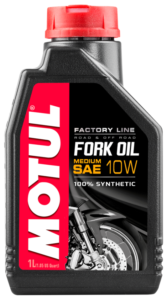 Motul Factory Line Fork Oil 10W Medium Fully Synthetic, Road @ Off Road, 1 Litre
