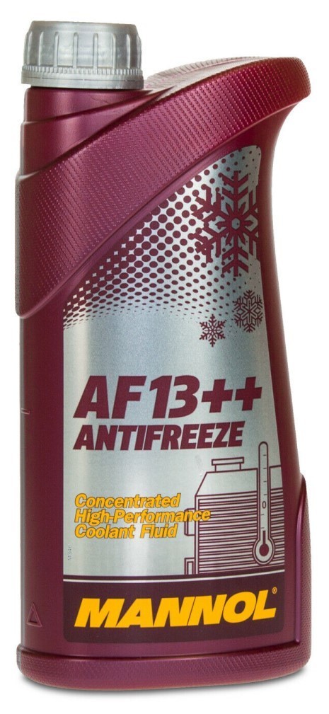 Mannol AF13++ Concentrated Coolant Antifreeze, G13, VW TL774G TL774J, 1 Litre