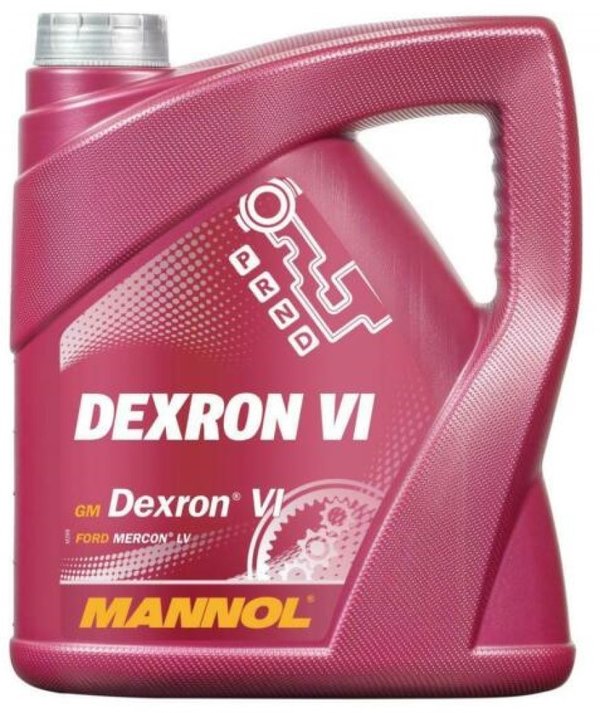 Mannol Dexron VI Automatic Transmission Fluid, Gear Oil, Mercon LV, 4 Litres