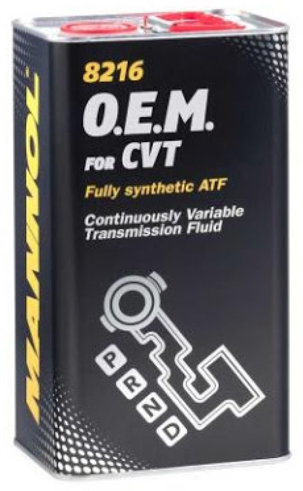 Mannol OEM for CVT, Fully Synthetic Automatic Transmission Fluid ATF Oil for CVT, 4 Litres