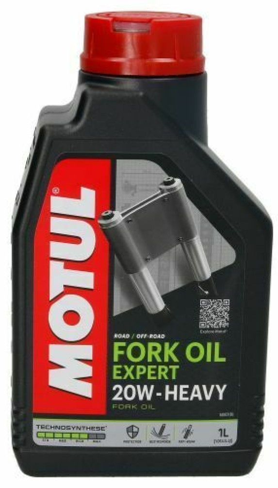 Motul Expert Fork Oil 20W Heavy Semi Synthetic Suspension Oil, Road / Off Road, 1 Litre