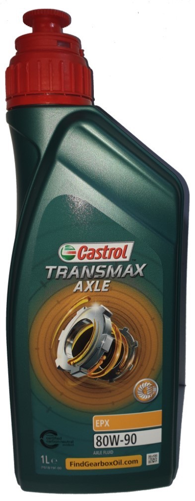 Castrol Transmax Axle EPX 80W-90 GL5 Mineral Axle Gear Oil, 1 Litre