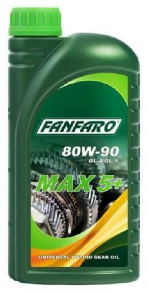 Fanfaro Max5+ 80W90 GL4 GL5 Universal Hypoid Gear Oil, 1 Litre