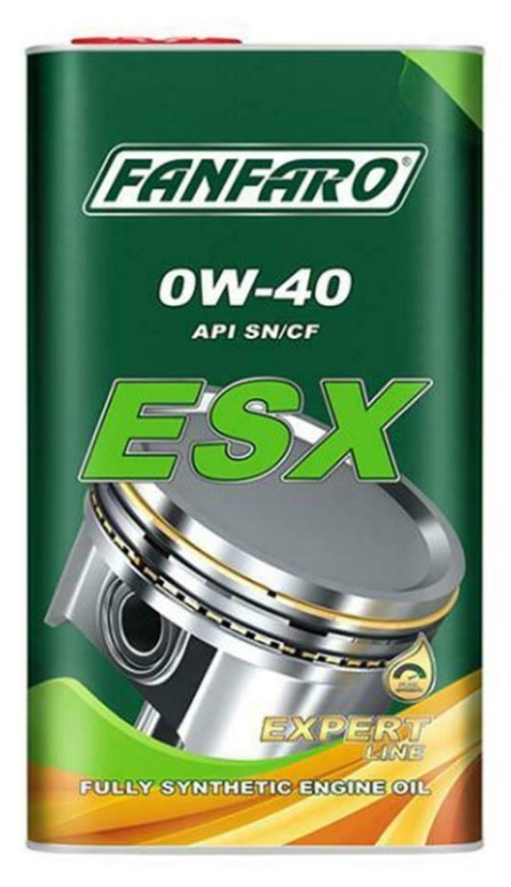 FANFARO ESX 0W40 A3 B4 Synthetic Engine Oil API SN, 4 Litres