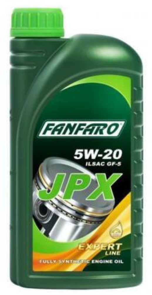 FANFARO JPX 5W20 SN ILSAC GL-5 Fully Synthetic Engine Oil, Japanese & Korean, 1 Litre