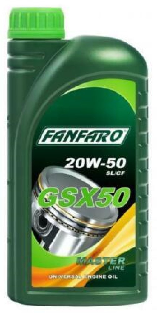 FANFARO GSX50 20W50 SN Mineral Synthetic Blend Engine Oil, 1 Litre