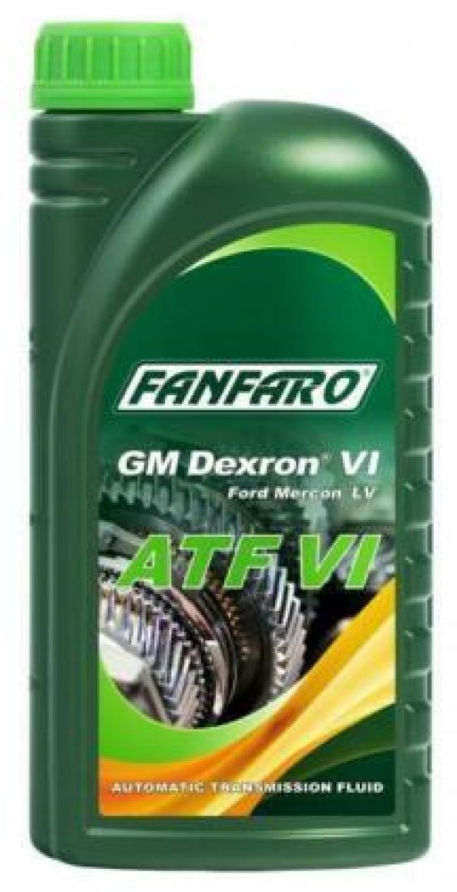Fanfaro ATF VI Automatic Transmission Fluid, Dexron VI, ATF+4, SP-IV, 1 Litre