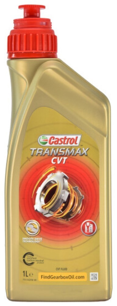 Castrol Transmax CVT Continuously Variable Transmission Fluid, Fully Synthetic, 1 Litre