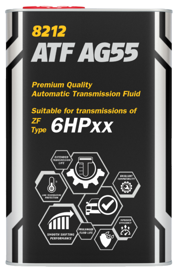 Mannol ATF AG55 Synthetic Automatic Transmission Fluid ATF, ZF 6HPxx, 1 Litre