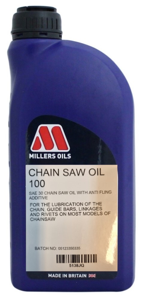Millers Oils Chain Saw Oil 100 SAE 30, 1 Litre